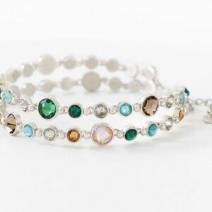 Touchstone Crystal Glam Bracelet, Earth NIB